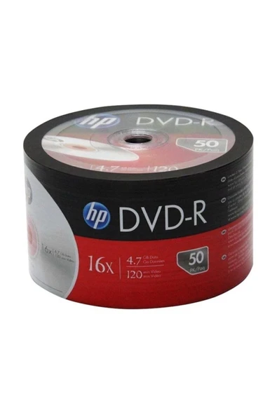 HP DVD-R 16X 4,7GB 50'Li Spindle ürün görseli 1