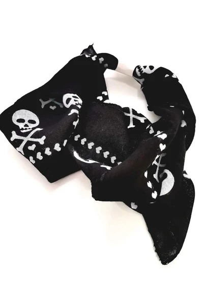 Figürlü Desenli Kumaş Bandana ürün görseli 1