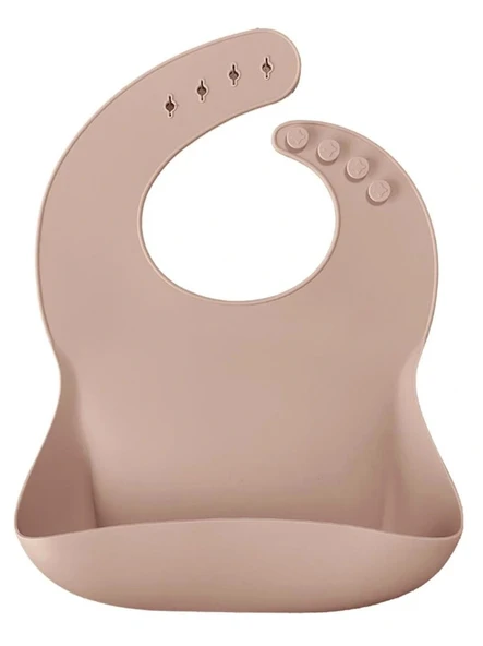 Nessiworld  Basics Silikon Mama Önlüğü Bubble Beige ürün görseli 1