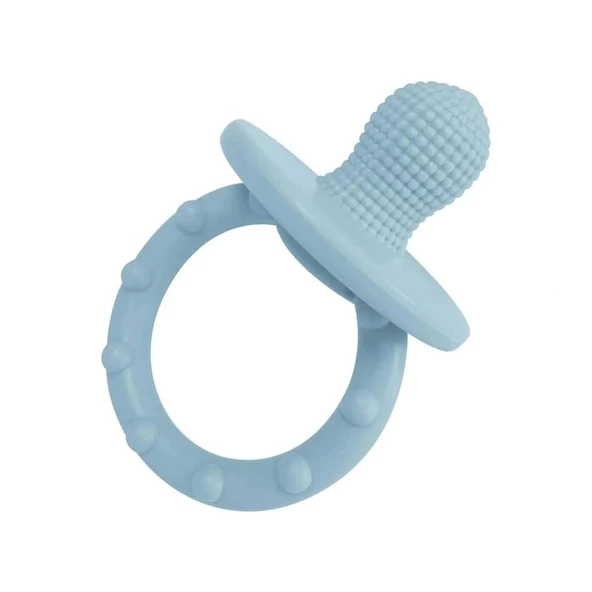 Nessiworld OiOi Gumy Silikon Diş Kaşıyıcı Mineral Blue ürün görseli 1