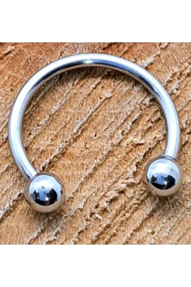Gümüş Renk Piercing ürün görseli 1