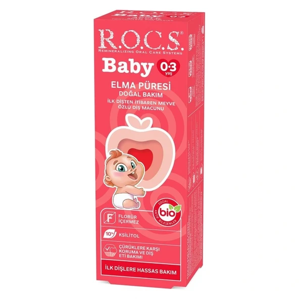 Nessiworld  .Baby Diş Macunu 35ml 0-3 Yaş Elma ürün görseli 1