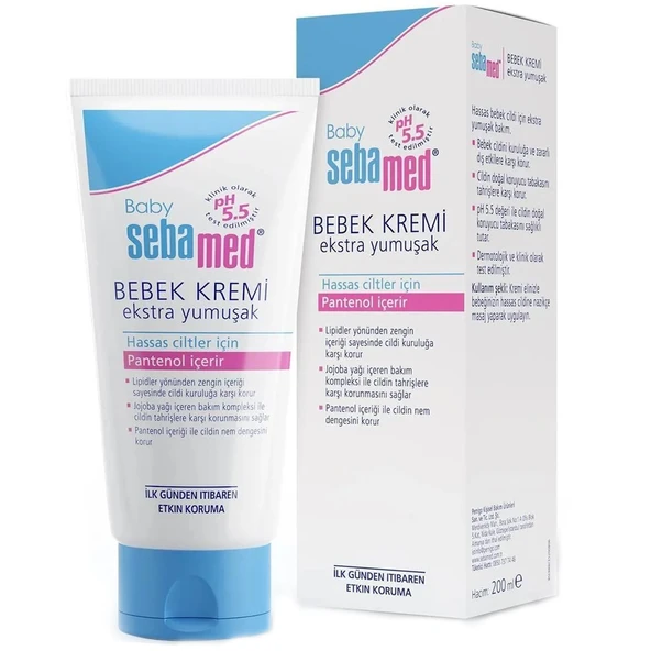 Sebamed Ekstra Yumuşak Bebek Kremi 200 ml ürün görseli 1