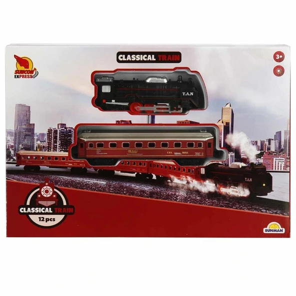 Nessiworld S02005070 TREN SET 14 PRÇ KÇK IŞIKLI -SUN ürün görseli 1