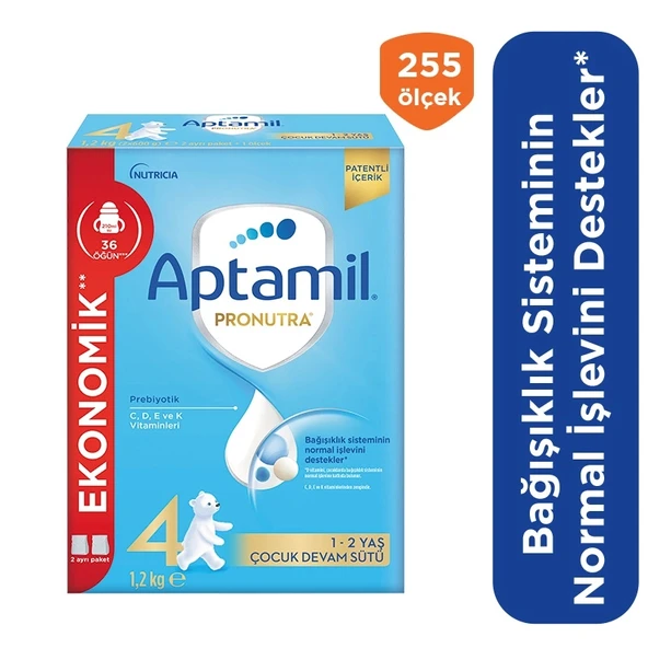 Nessiworld Aptamil Çocuk Devam Sütü Maması No4 1 Yaş+ 1200 Gr ürün görseli 1