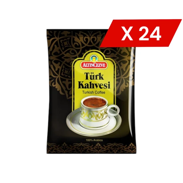 Altıncezve Türk Kahvesi 100 G X 24 Adet ürün görseli 1