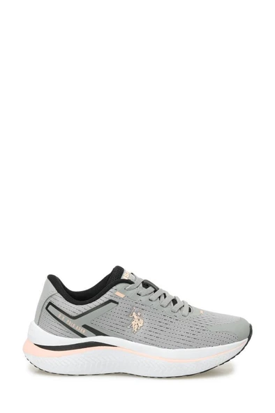 U.S. Polo Assn. GENESIS WMN 5FX 101938170 Kadın Spor Ayakkabı Gri Pembe ürün görseli 1