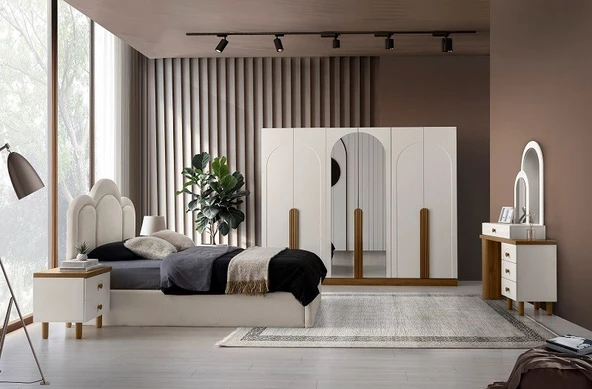 OLİMPOS MDF YATAK ODASI TAKIMI - Resim 2