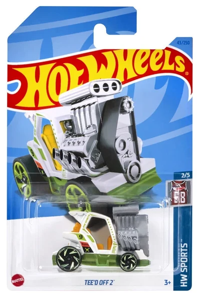 Hot Wheels Tekli Arabalar Tee'd Off 2 HKK43 ürün görseli 1