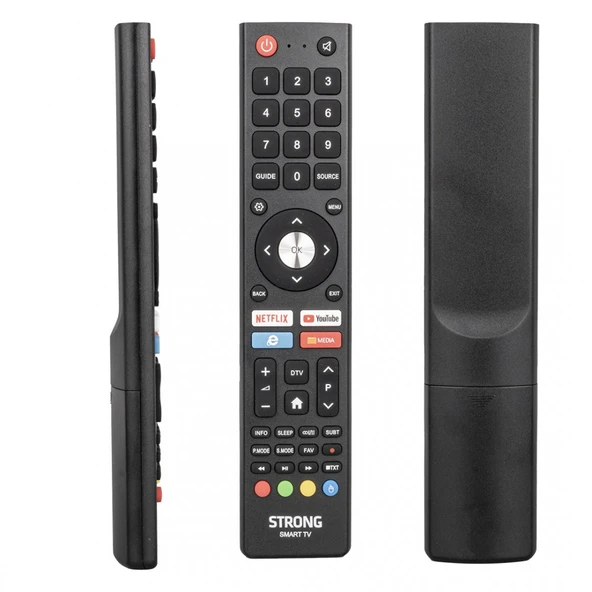 Strong Youtube Netflix Tuşlu Led Led Tv Android Smart Kumanda ürün görseli 1