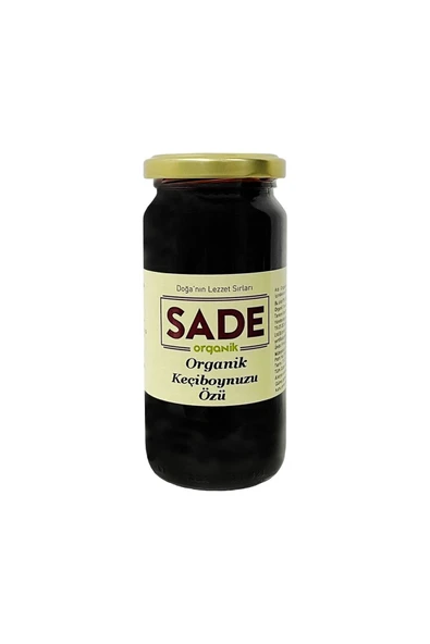 Sade Organik Keçiboynuzu Özü 315 Gr ürün görseli 1