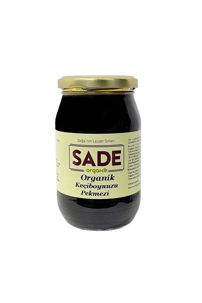 Sade Organik Keçiboynuzu Pekmezi 460 Gr ürün görseli 1