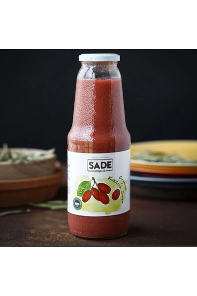 Sade Organik Kızılcık Suyu 1000 gr ürün görseli 1