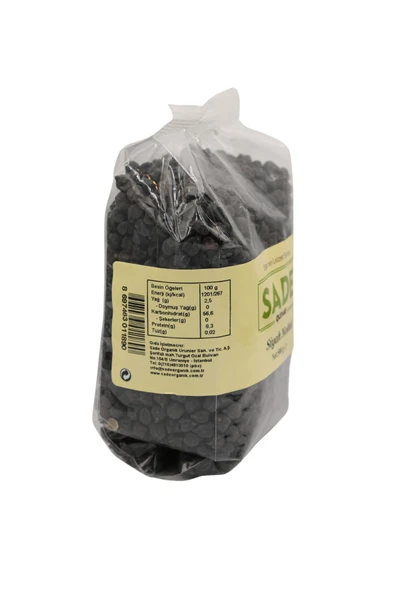 Sade Organik Siyah Nohut 500 Gr. - Resim 3
