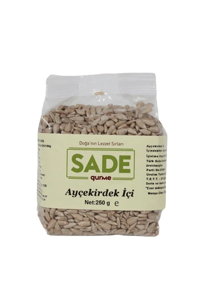 Sade Gurme Ayçekirdek İçi 250 gr - Resim 3