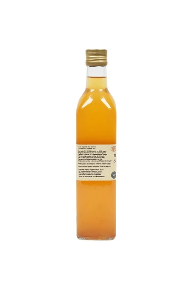 Sade Organik Alıç Sirkesi 500 gr - Resim 3