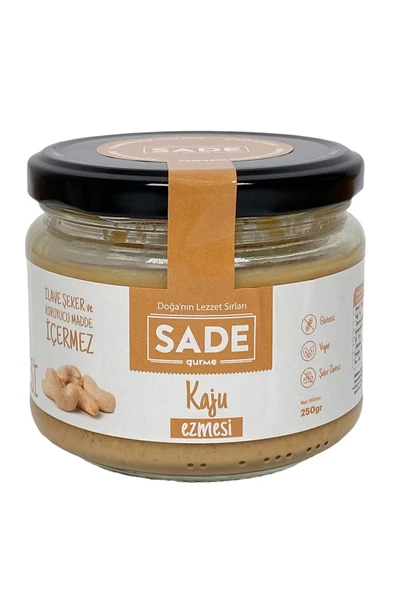 Sade Gurme %100 Kaju Ezmesi 250gr - Resim 2