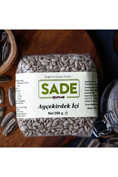 Sade Gurme Ayçekirdek İçi 250 gr ürün görseli 1