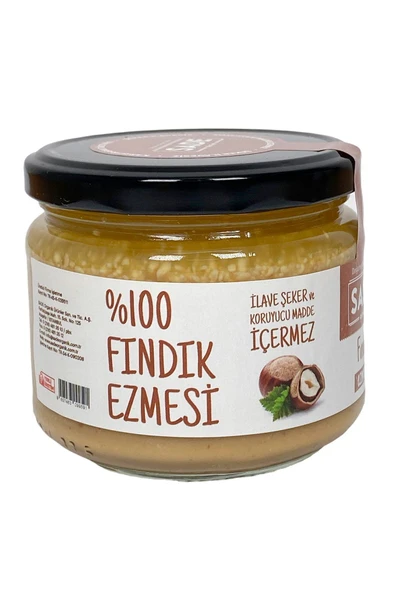 Sade Gurme % 100 Fındık Ezmesi 280g - Resim 3