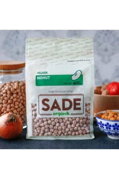 Sade Organik Nohut 1000 Gr ürün görseli 1