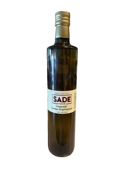Sade Organik Sızma Zeytinyağı 750 ML ürün görseli 1