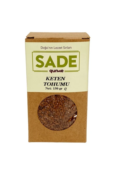 Sade Gurme Keten Tohumu 150gr ürün görseli 1