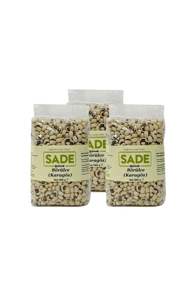 Sade Gurme SADE KARAGÖZ BÖRÜLCE 500 GR 3 LÜ PAKET ürün görseli 1