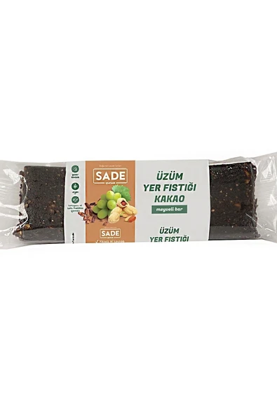Sade Gurme Üzüm Yer Fıstığı Kakaolu Bar ürün görseli 1