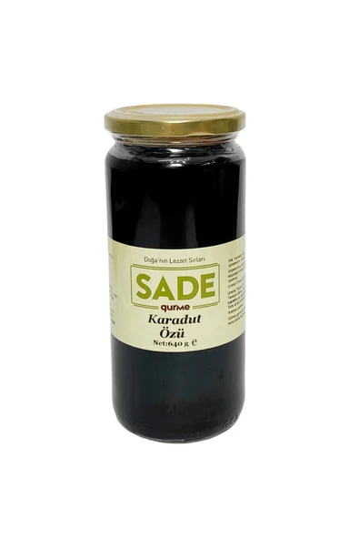 Sade Gurme Karadut Özü 640 gr - Resim 2