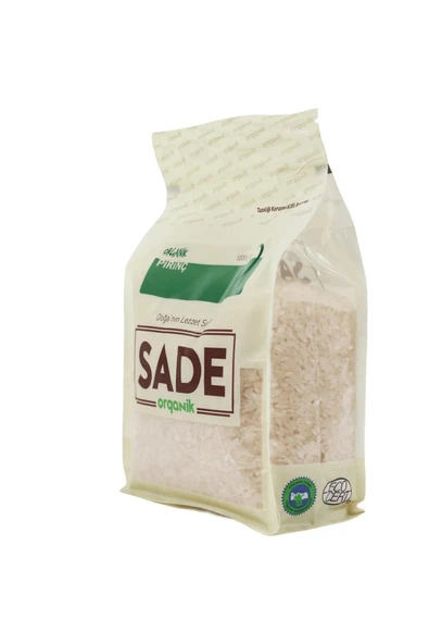 Sade Organik Pirinç 1000 gr - Resim 2