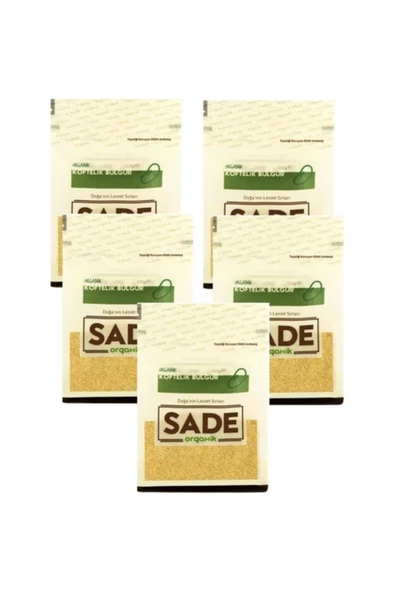 Sade Organik SADE ORGANİK KÖFTELİK BULGUR 1000 GR 5 Lİ PAKET ürün görseli 1
