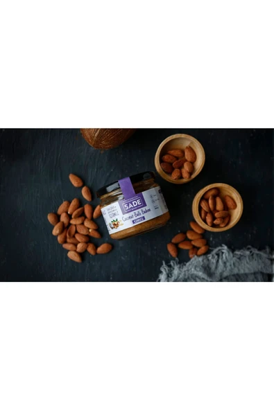 Sade Gurme Coconut & Ham Ballı Badem Ezmesi 280g ürün görseli 1