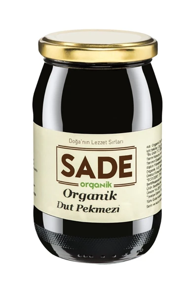 Sade Organik Dut Pekmezi 460 gr ürün görseli 1