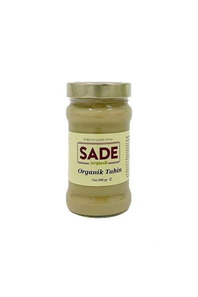 Sade Organik Tahin 300gr ürün görseli 1