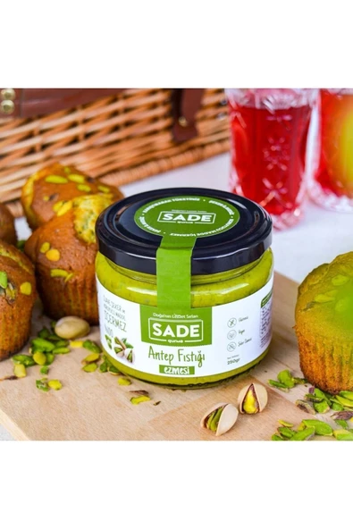 Sade Gurme Antep Fıstığı Ezmesi 250gr ürün görseli 1
