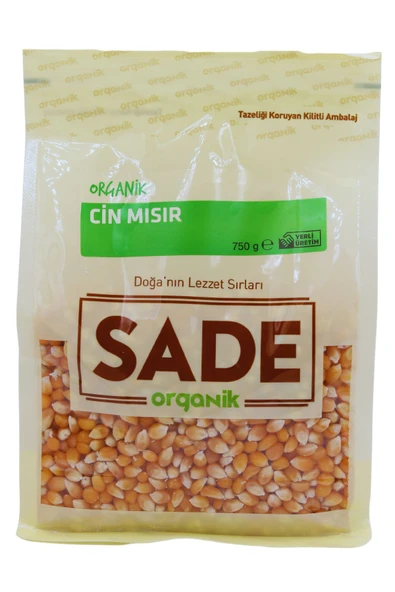Sade Organik SADE ORGANİK CİN MISIR 750 GR ürün görseli 1
