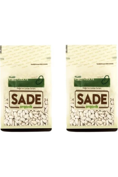 Sade Organik SADE ORGANİK KURU FASULYE 500 GR 2 Lİ PAKET ürün görseli 1