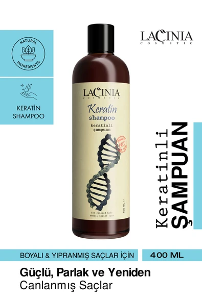 Lacinia Keratinli Şampuan 400 ml ürün görseli 1