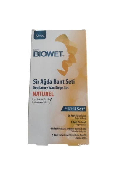 Bioxet Biowet Naturel Sir Ağda Bant Seti 41'li ürün görseli 1