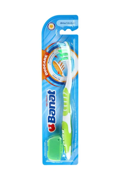 Banat Duocare Medium/orta Diş Fırçası - Resim 2