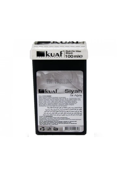 Kuaf Kartuş Ağda Black Siyah 100 ml ürün görseli 1