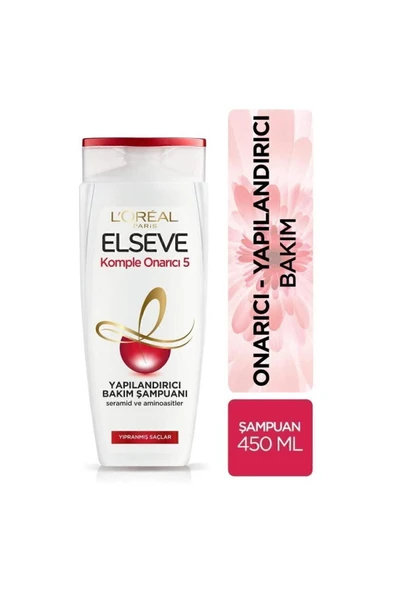 ELSEVE Komple Onarıcı 5 Yapılandırıcı Bakım Şampuanı 450ml ürün görseli 1