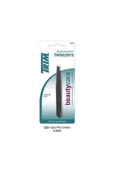 Trim Pro Siyah Cımbız + Kaş Tarama Fırçası 00491 ürün görseli 1