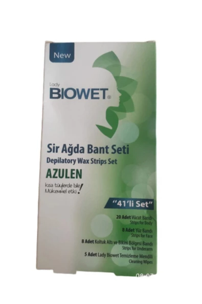 Bioxet Biowet Azulen 41'li Sir Ağda Bant Seti ürün görseli 1
