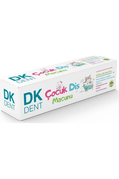 Dermokil DK Dent Çocuk Diş Macunu 50 ml ürün görseli 1