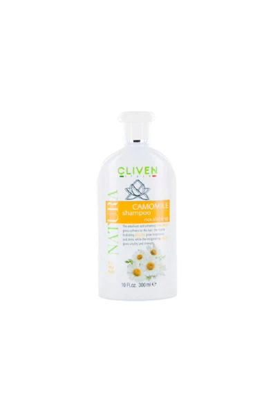 Cliven Natura Camomile Kuru Saçlar Için Besleyici Şampuan 300 ml ürün görseli 1
