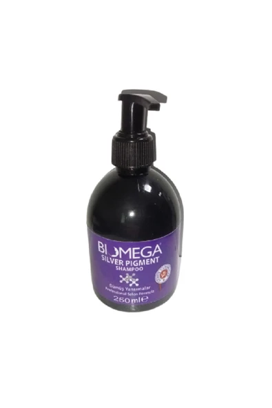 BIOMEGA Silver Pigment Shampoo 250 Ml ürün görseli 1