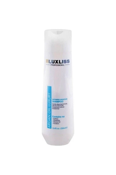 Luxlıss Argan Oil Luxury Intensive Shampoo 250 ml ürün görseli 1