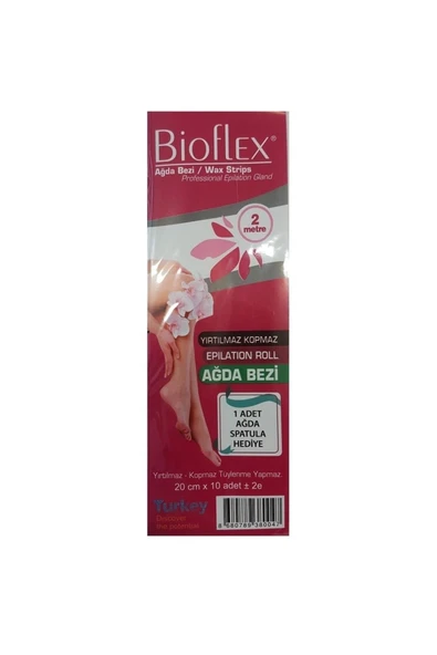 Bioflex Bıoflex Ağda Bezi 2 Metre 1 Adet Spatula Hediye ürün görseli 1
