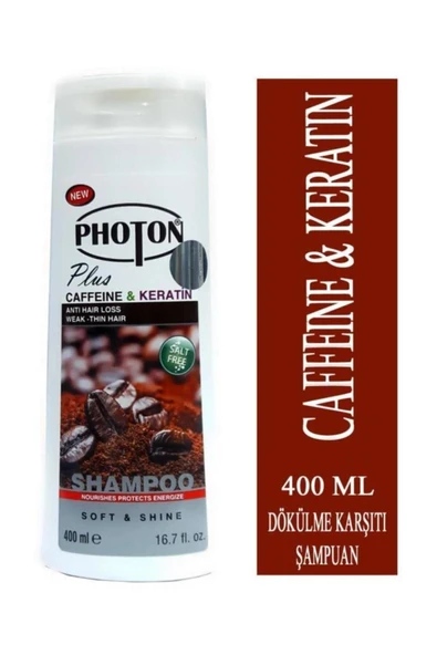 Photon Caffeine - Keratin Dökülme Karşıtı Şampuan 400 Ml Komple Onarıcı Bakım ürün görseli 1
